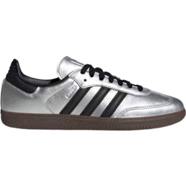 adidas Samba OG W - Silver Metallic/Core Black/Gum