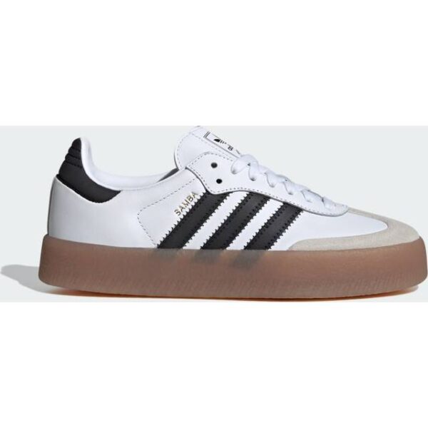 adidas Sambae Sko - Cloud White/Core Black/Gold Metallic