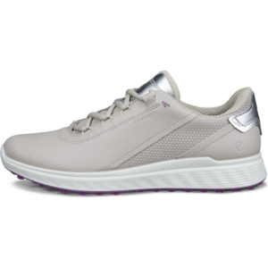 ecco S-Casual Hybrid Vandtætte Dame Golfsko Uden Spikes - Gravel/Silver Metallic