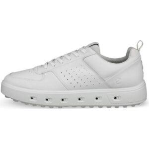 ecco Street Vandtætte Herre Golfsko Uden Spikes White Normal