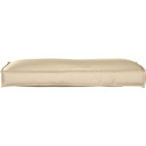 vidaXL Pallet Pude Til Rygstøtte 120x40x12 cm Oxford Stof Stolehynde Beige (120x120cm)