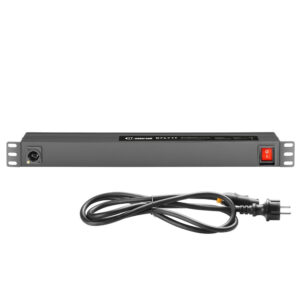 AH 87471T Rack strømskinne 8x Schuko udtag, Powercon True1 tilslutning - 19"/1unit