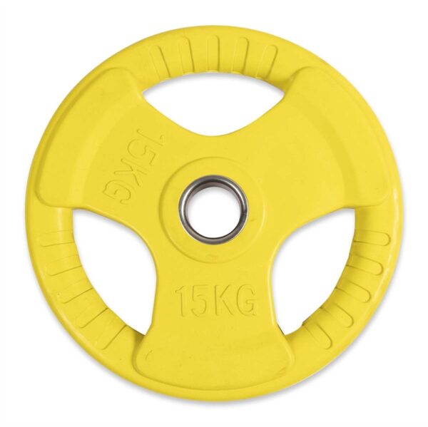 ASG Gul Vægskive med håndtag - 15 kg