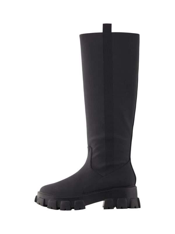 Adrianna Knee High Boots - Sort - 38 - PIECES