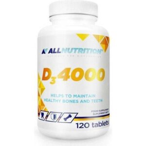 Allnutrition Vit D3 4000 120 Tabletter 120 stk