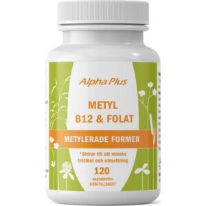 Alpha Plus Metyl B12 & Folat 120 Stk.