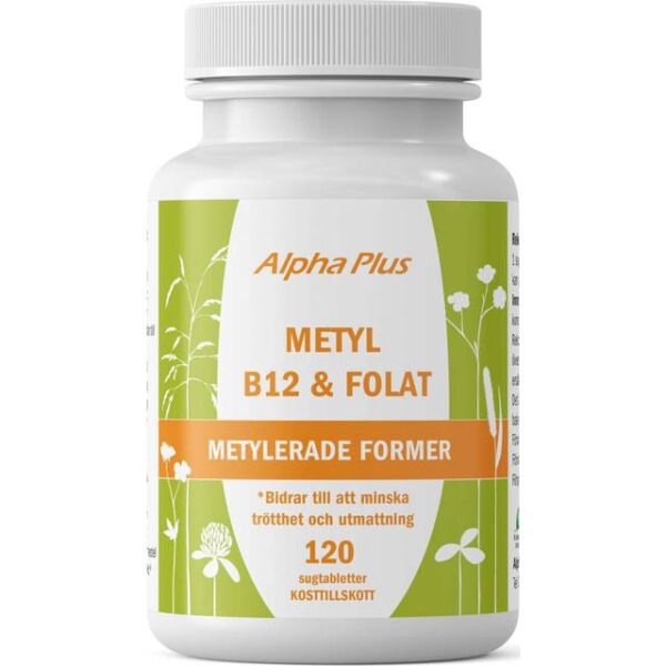 Alpha Plus Metyl B12 & Folat 120 Stk.
