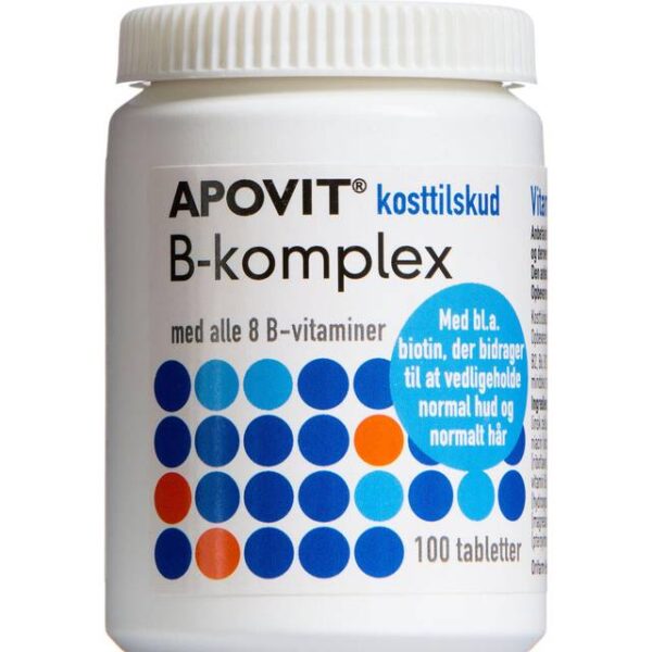 Apovit B-Komplex Kosttilskud 100 stk