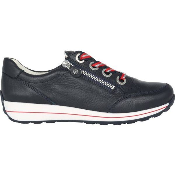 Ara Brede Fit Dame Sneaker - Blå