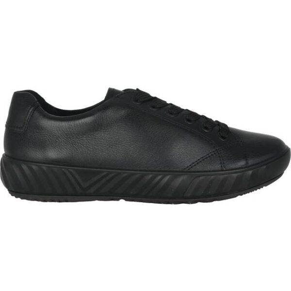 Ara Læder Wide Fit Sneaker - Sort