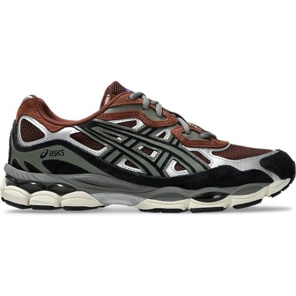 Asics Gel-NYC Sportstyle Sneakers - Reddish Brown/Black, Women's