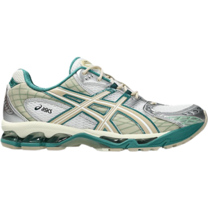 Asics Gel-Nimbus 10.1 - White/Rainy Lake