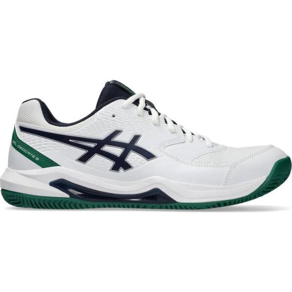Asics Sportssko Gel-Dedicate 8 - Natblå/Grøn/Hvid