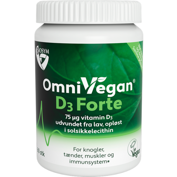 Biosym OmniVita Veg D Forte 60 stk