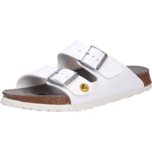Birkenstock Arizona ESD Narrow Fit Sandaler - Hvid