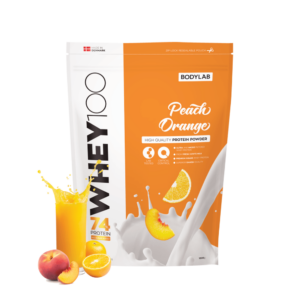 Bodylab Whey 100 (1 kg) - Peach Orange - Proteinpulver