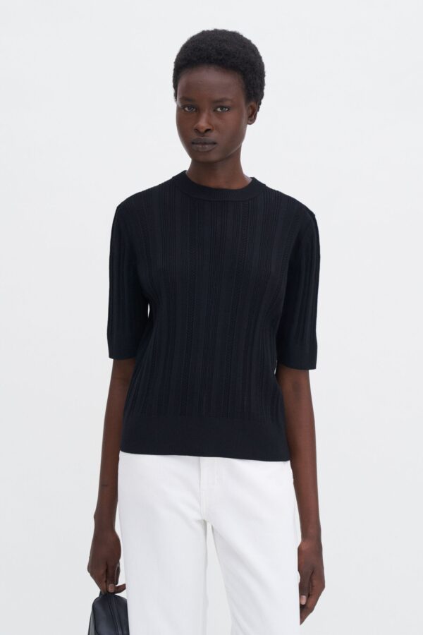 Braid Knit Tshirt
