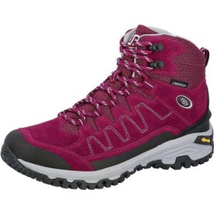 Brütting Mount Nansen High Outdoor Trekking Shoe - Pink/Grey
