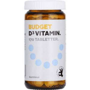 Budget D-vitamin 170 stk. På