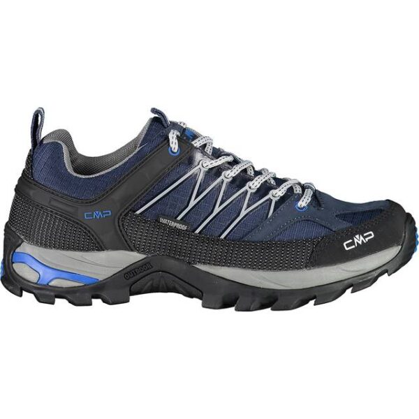 CMP Rigel Low Trekking Shoes WP - Blue-Cement