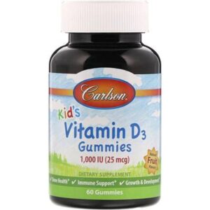 Carlson Labs Kid's Vitamin D3 Gummies 60 gummies 60 stk