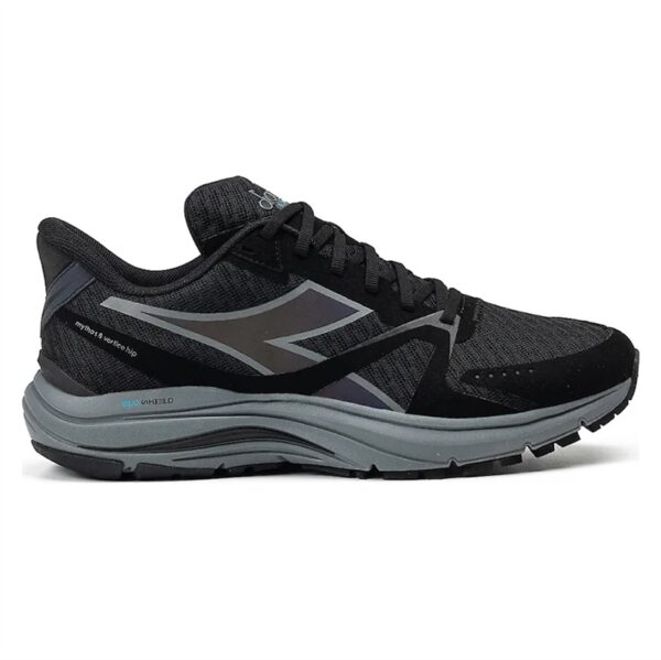 Diadora Mythos Blushield 8 Vortice Løbesko - Sort
