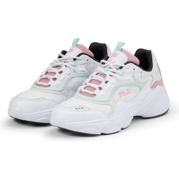 Fila Collene CB Uld Sneakers Kvinder - Hvid Opal Blå