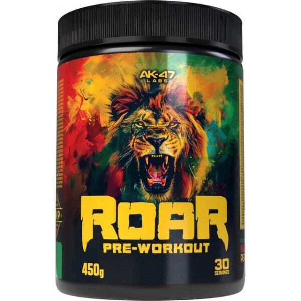 Fitnessnord A₭-47 LABS Roar Pre-Workout Mango Peach