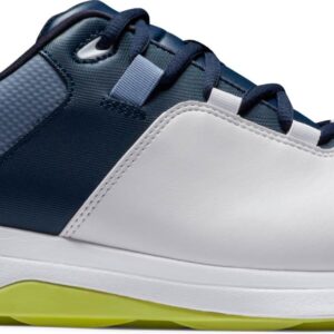 FootJoy ProLite Vandtætte Herre Golfsko Uden Spikes - White/Navy/Lime - Str. 41 Normal