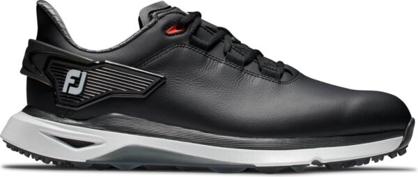 FootJoy Pro/SLX Vandtætte Herre Golfsko Uden Spikes - Black/White/Grey - Str. 45 Bred