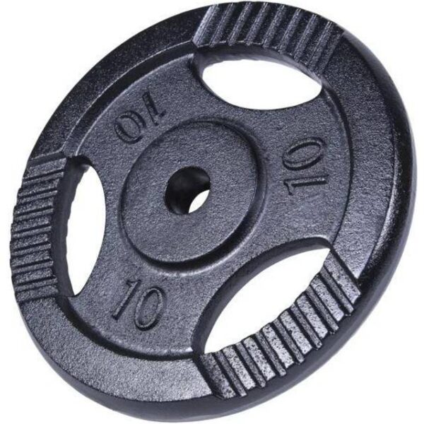 Gorilla Sports Trigrip Black Vægtskiver 0.5-20 kg