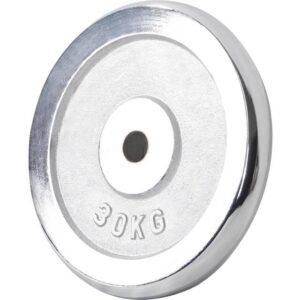 Gorilla Sports Vægtskiver Chrome Støbejern 0.5 Kg 30 Kg