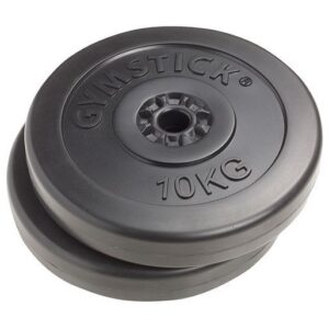 Gymstick Basic Vinyl Vægtskive 30mm 2x10kg