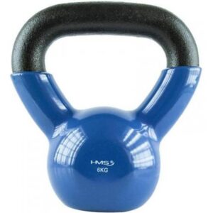 HMS Kettlebell vinyl 6 kg marineblå KNV6