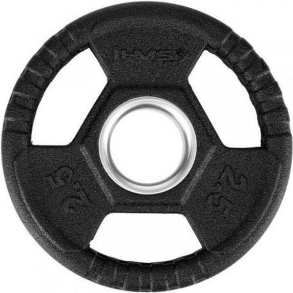 HMS TOH02 1 stk Olympic Gummibelagt vægtskive