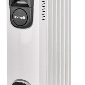 HOME ItÂ® olieradiator med 7 ribber og 3 effekttrin 600/900/1500 Watt