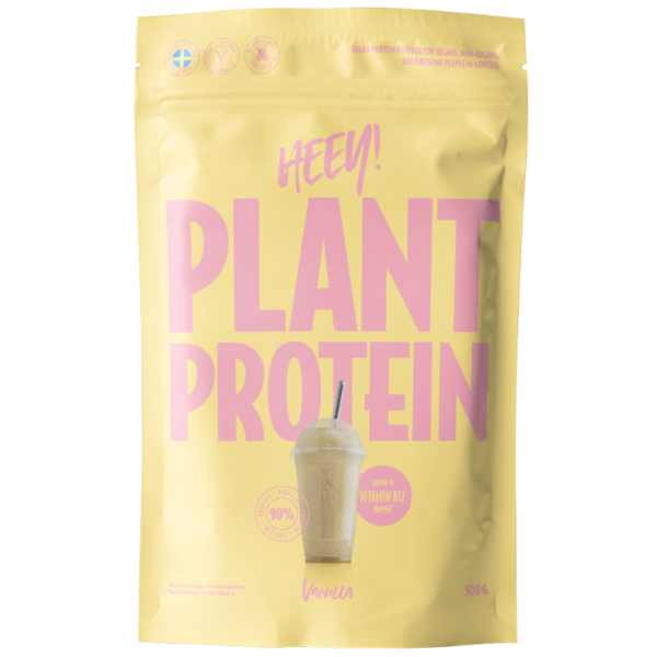 Heey! Vegan Plant Protein + Vitamin B12 Vanilla (500 g)