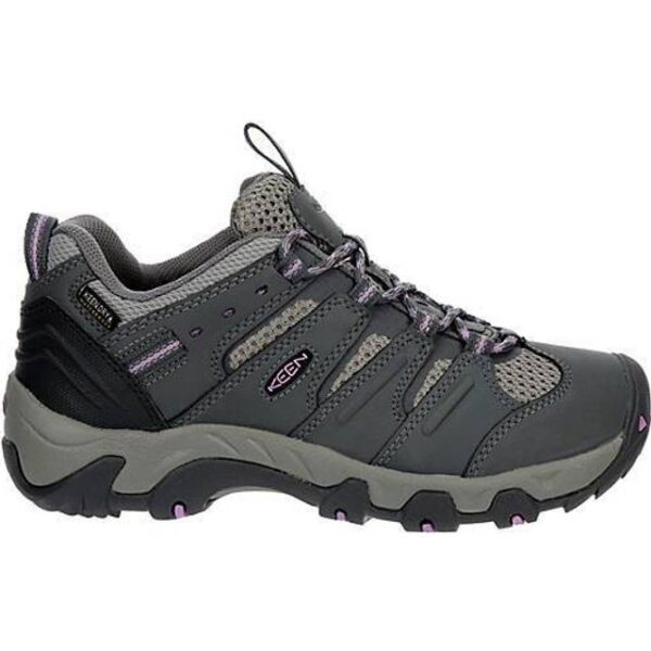 Keen women's trekking shoes KOVEN WP STEEL GRAY/AFRICAN VIOLET women's trekking shoes (KE-1025157)