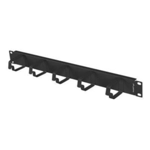 Lanberg - rack cable management panel - 1U