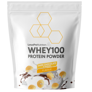 LinusPro Whey100 Banan & Chokolade (500 g)