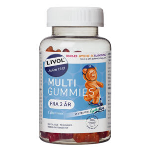 Livol Multi Gummies Frugt (75 stk) - Vitaminer & mineraler