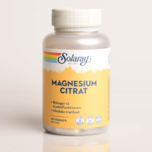 Magnesium Citrat Solaray (90 kapsler)
