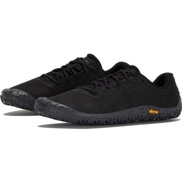 Merrell Vapor Glove 6 Leather Barfodssko Herrer - Grå