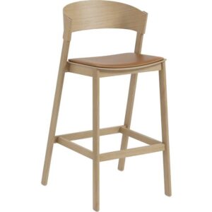 Muuto Cover Med Rygstøtte 75 Cm Barstol
