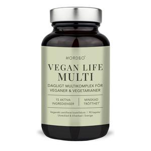 NORDBO Vegan Life Multi - 90 kaps.