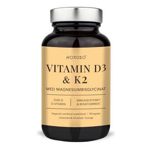 NORDBO Vitamin D3 & K2 - 90 kaps.