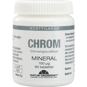 Natur-Drogeriet Chrom 100 Âµg - 60 tabl.