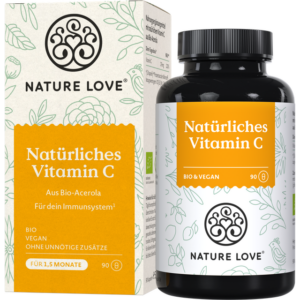 Nature Love Økologiske Naturlige C-vitamin Kapsler