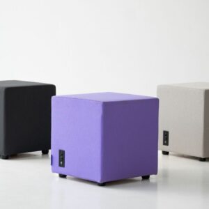 Neurosonic Cube Skammel og Fodstøtte med Vibrationer