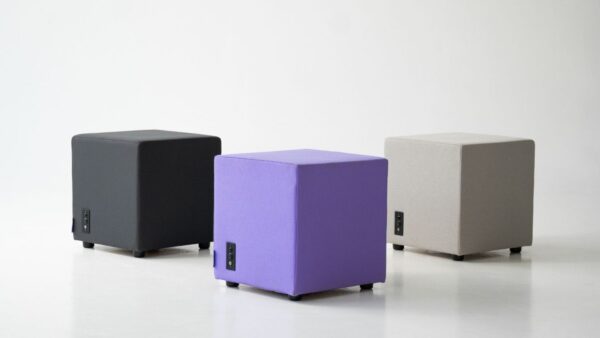 Neurosonic Cube Skammel og Fodstøtte med Vibrationer